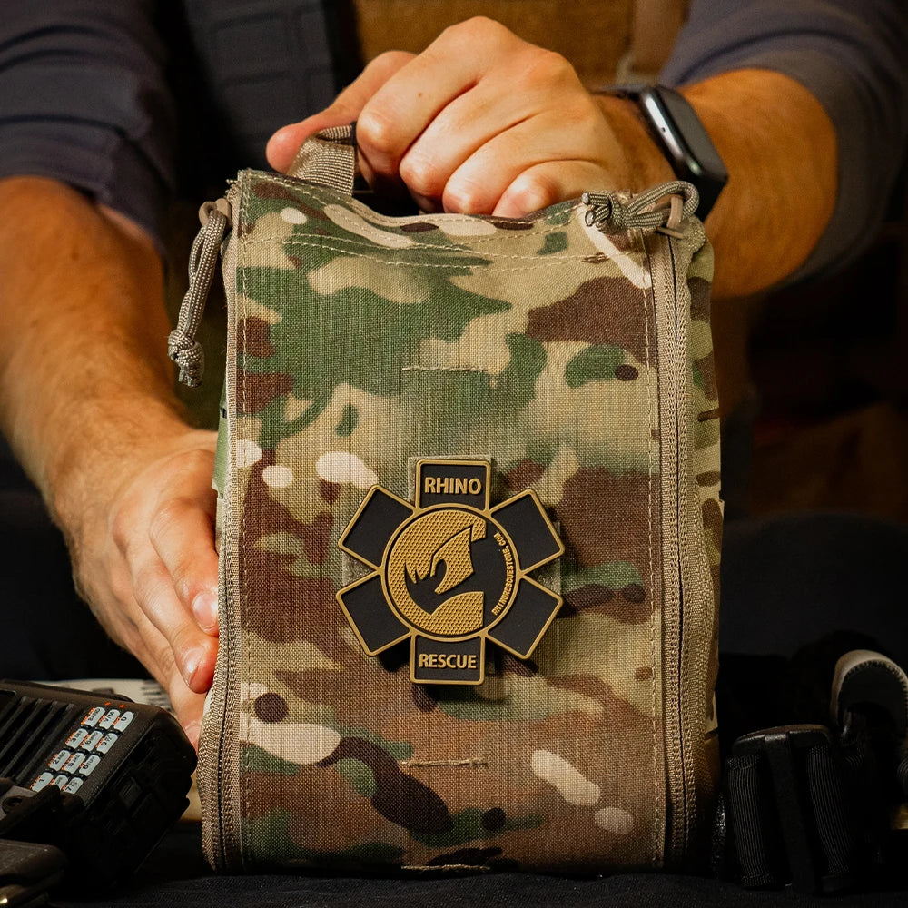 Apteczka rhino rescue 002m molle – niezbędny zestaw pierwszej pomocy outdoor