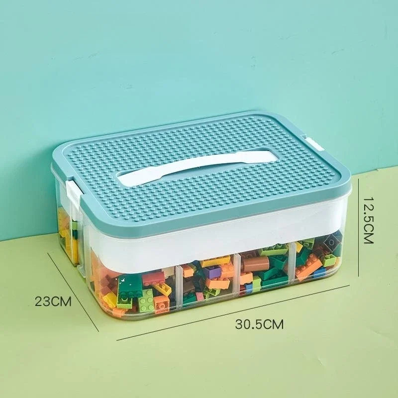 Pojemnik na klocki lego | organizer zabawek dla dzieci | sortowanie części