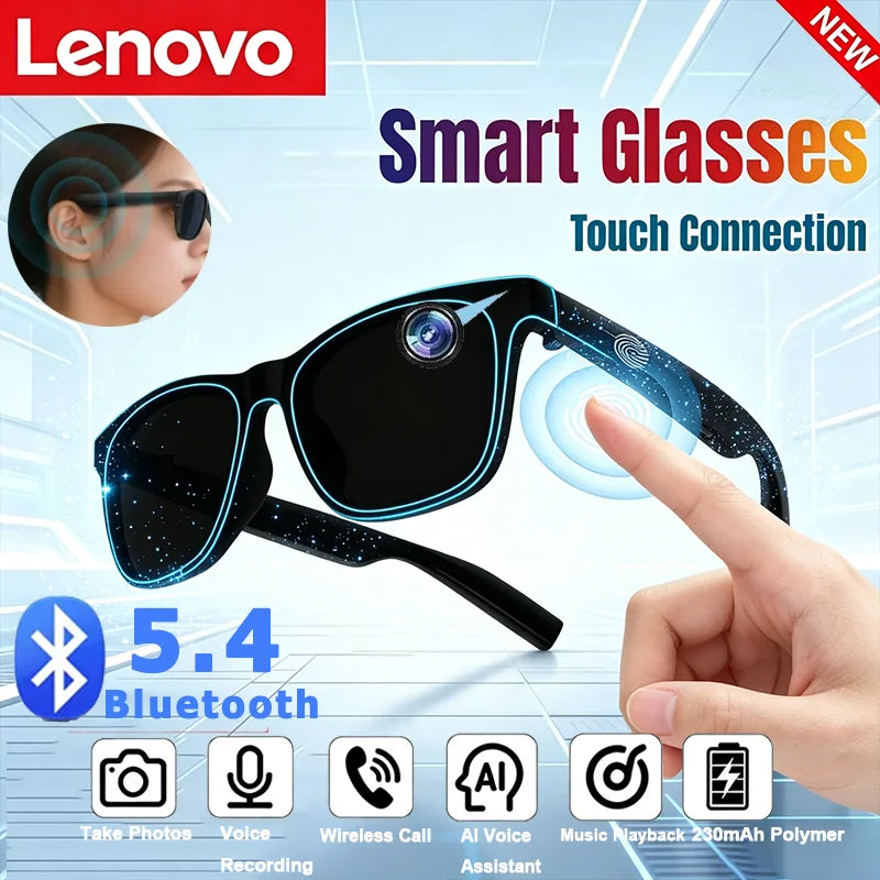 Okulary z kamerą lenovo – nagrywanie zdjęć bluetooth 5.4