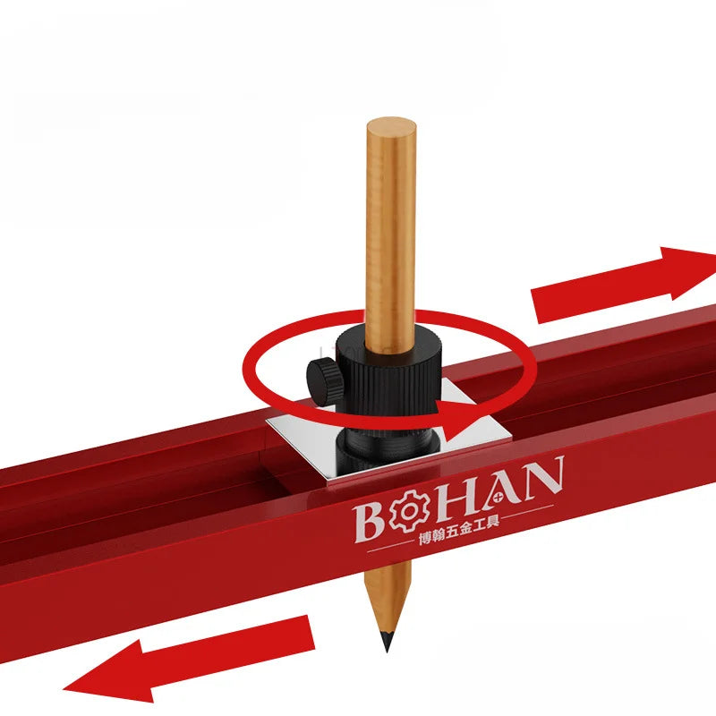 Vabena Contour Gauge Scribe Tool - Profile Duplicator & Woodworking Ruler