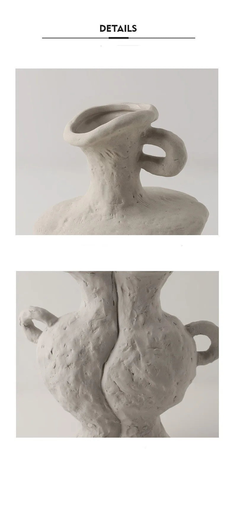 Vabena Nordic Ceramic Hydroponic Vase | Table & Bathroom Decor