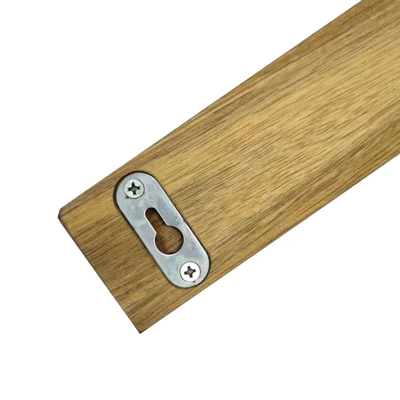 Vabena Wall-Mounted Acacia Magnetic Knife Rack - Kitchen Organizer