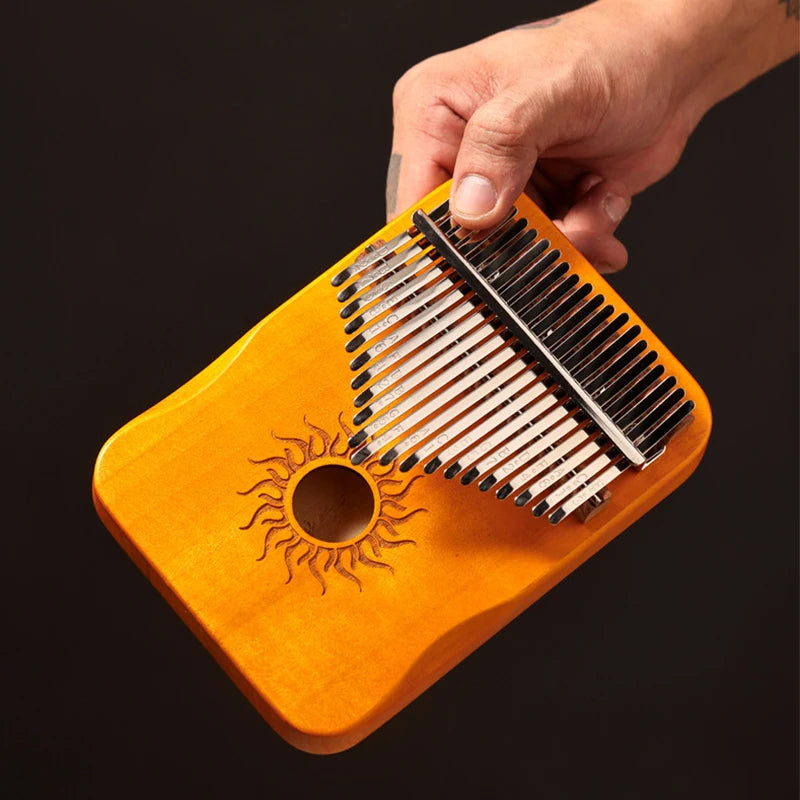 Hluru 17 21 klawiszy kalimba pianino palcowe – instrument muzyczny dla początkujących