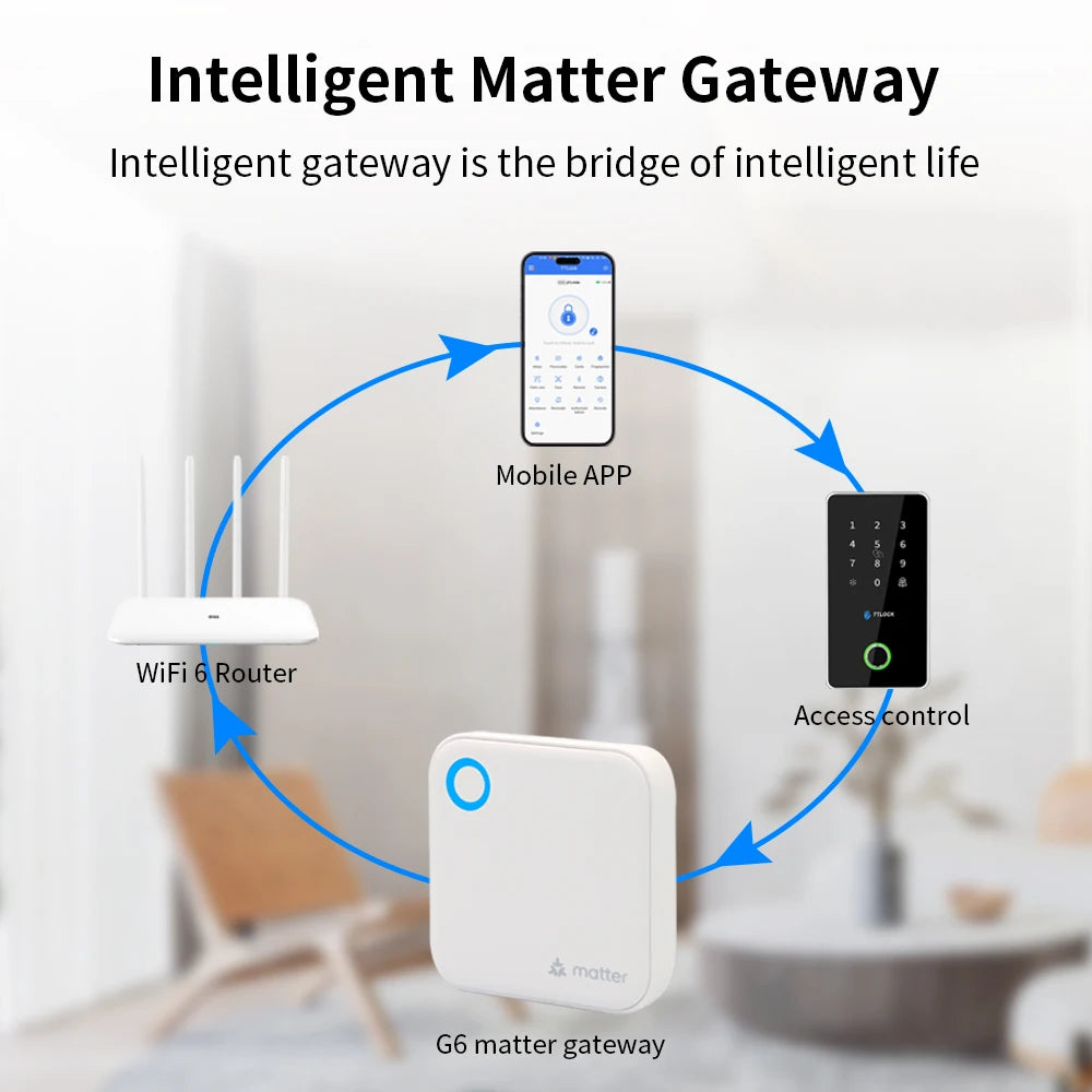 Brama matter ttlock g6: mostek wifi i homekit do sterowania inteligentnym domem