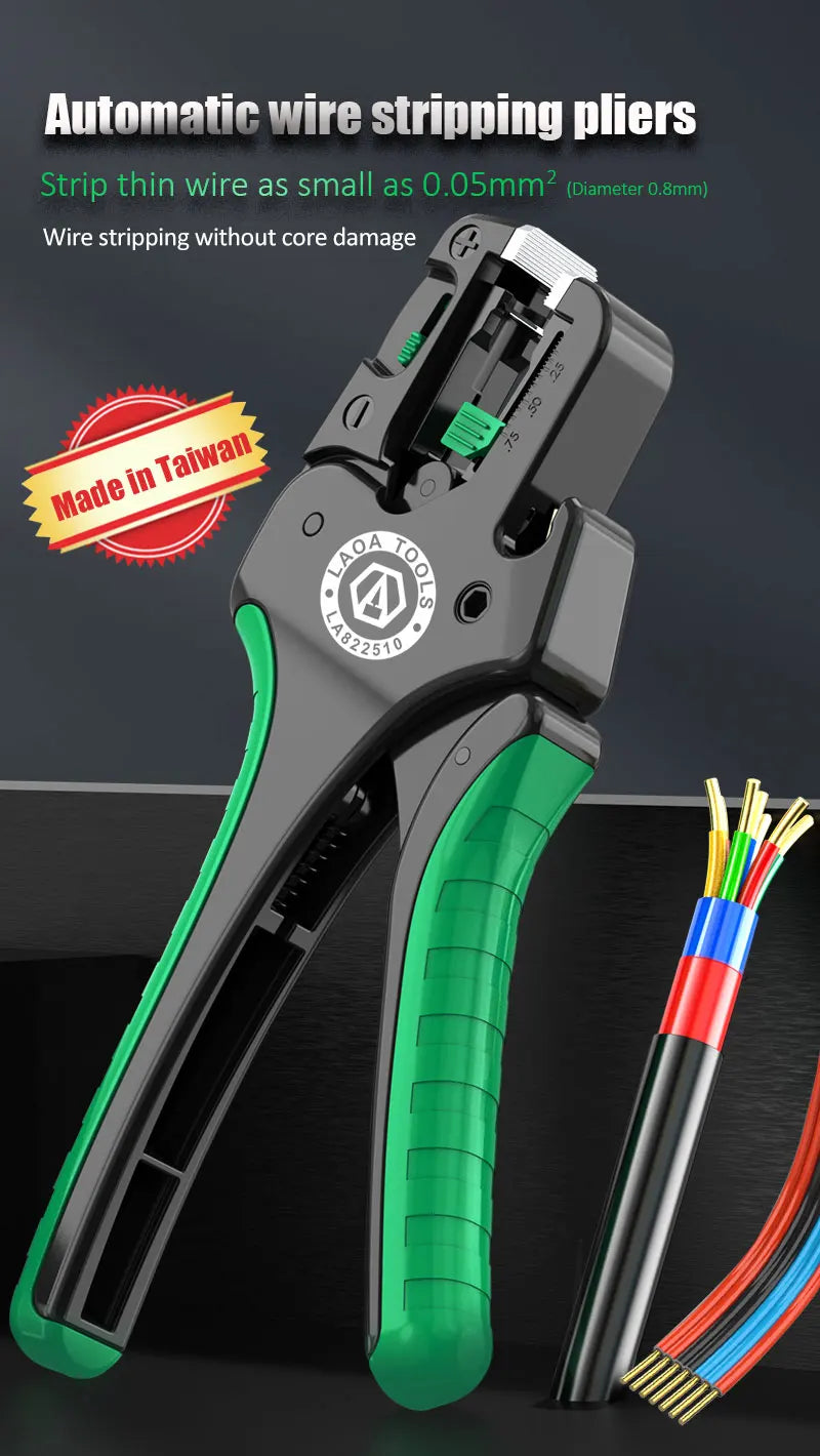 LAOA Automatic Wire Stripping Pliers - Multifunctional Electrician Tool