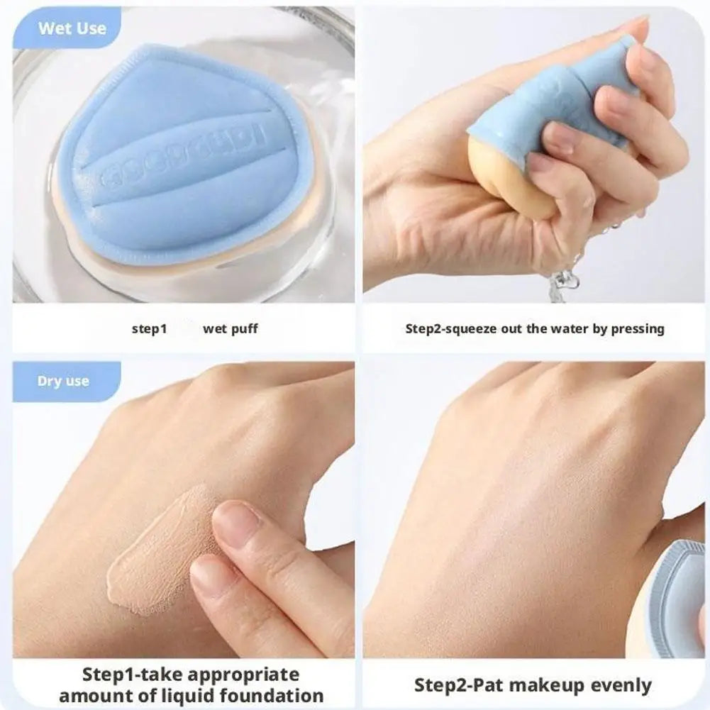 Gąbka do makijażu z poduszką powietrzną marshmallow do podkładu – na mokro i na sucho