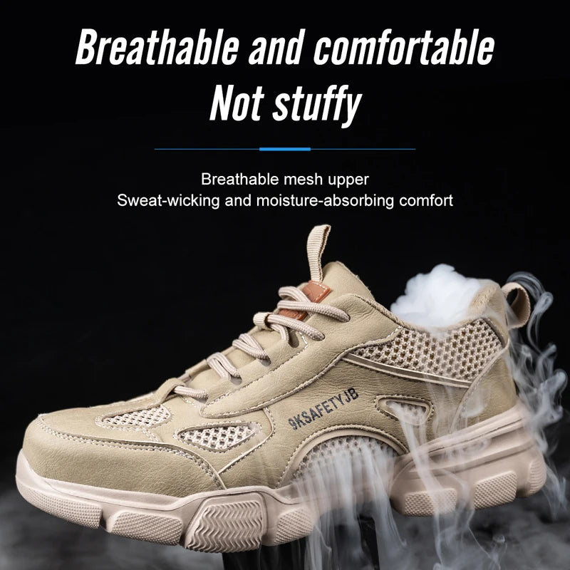 Buty robocze unisex kankeirr w stylu sportowym - komfort i ochrona