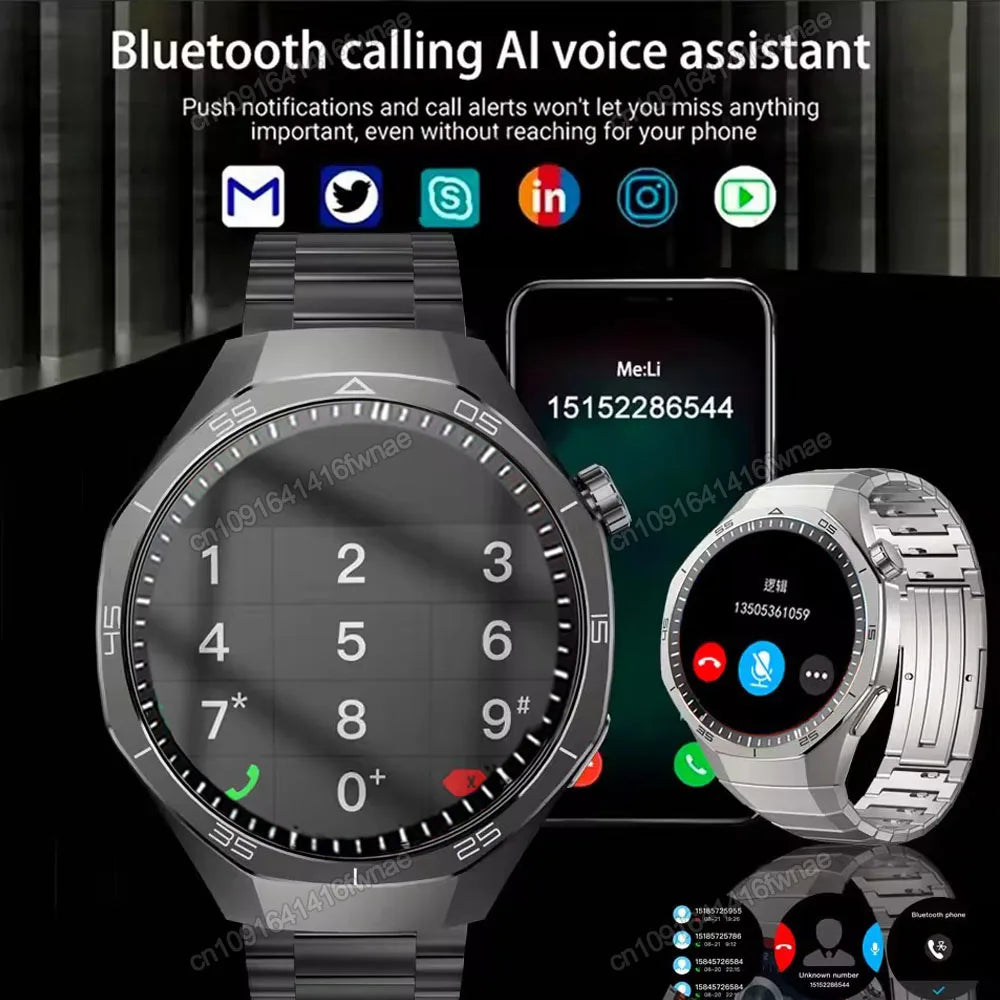 Vabena Watch 5 Pro GPS NFC Smartwatch | AMOLED Display