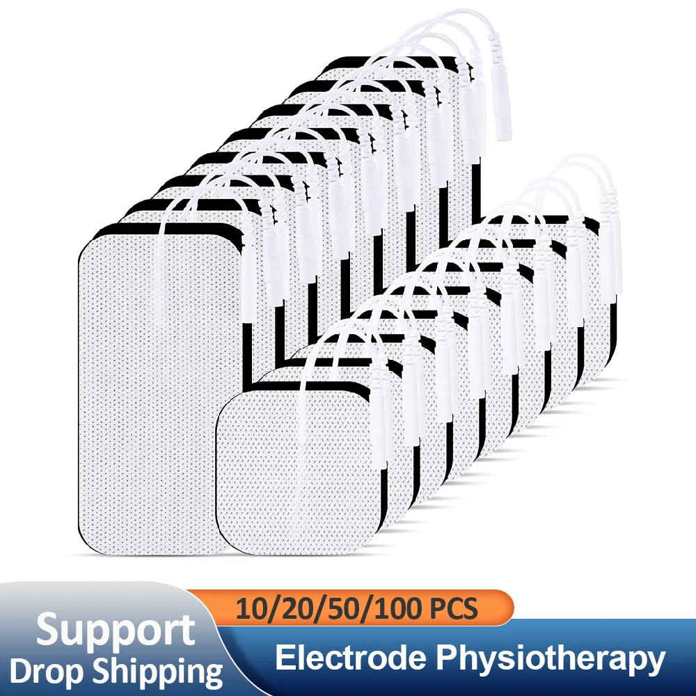 Physiotherapy TENS Electrode Pads for Muscle Stimulation & Pain Relief