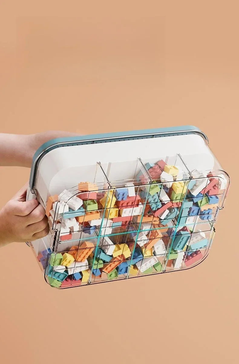 Pojemnik na klocki lego | organizer zabawek dla dzieci | sortowanie części