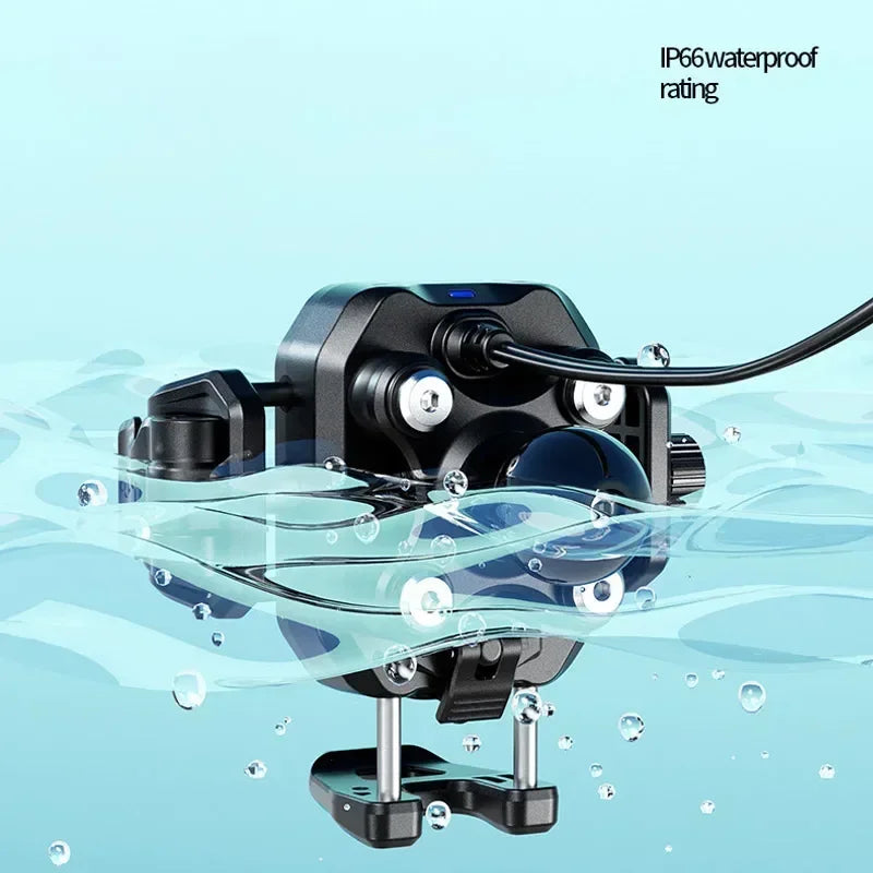 Uchwyt motocyklowy na telefon apex rush – ładowarka bezprzewodowa 15w i usb-c 36w