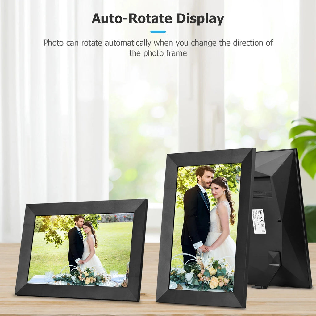 Frameo 10.1" Smart WiFi Digital Photo Frame | Touch IPS HD Display
