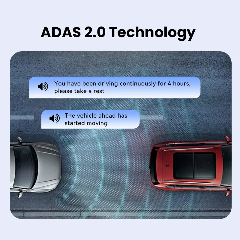Ddpai z50 pro 4k kamera samochodowa z gps, adas i noktowizją
