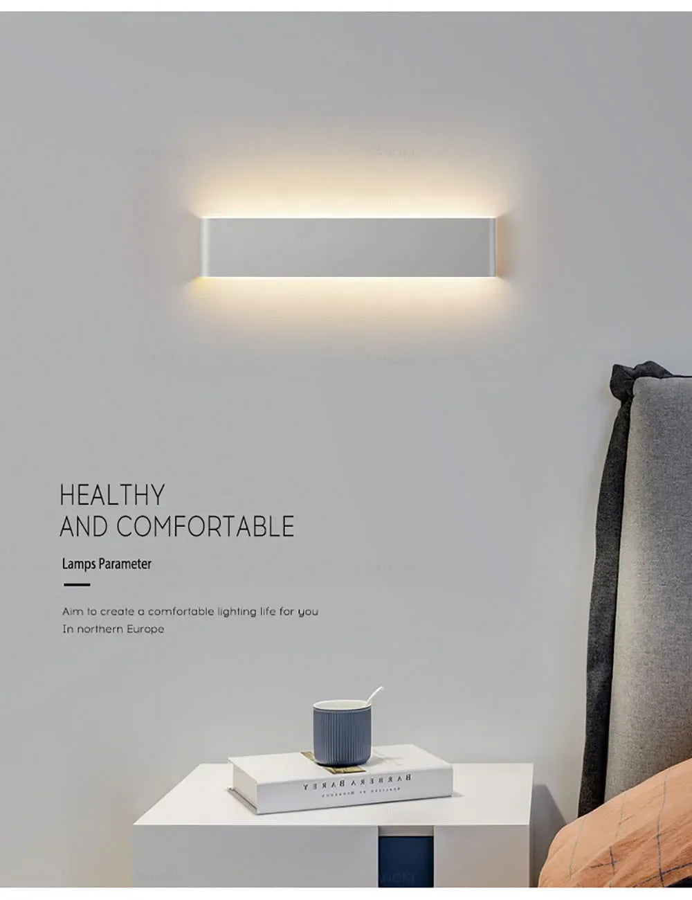 Nowoczesne lampy ścienne led – kinkiety do sypialni, salonu, schodów i dekoracji domowych