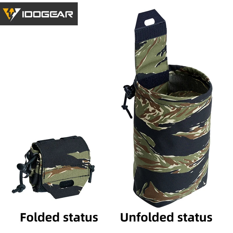 Idogear taktyczna składana torba zrzutowa molle - wytrzymała mini saszetka