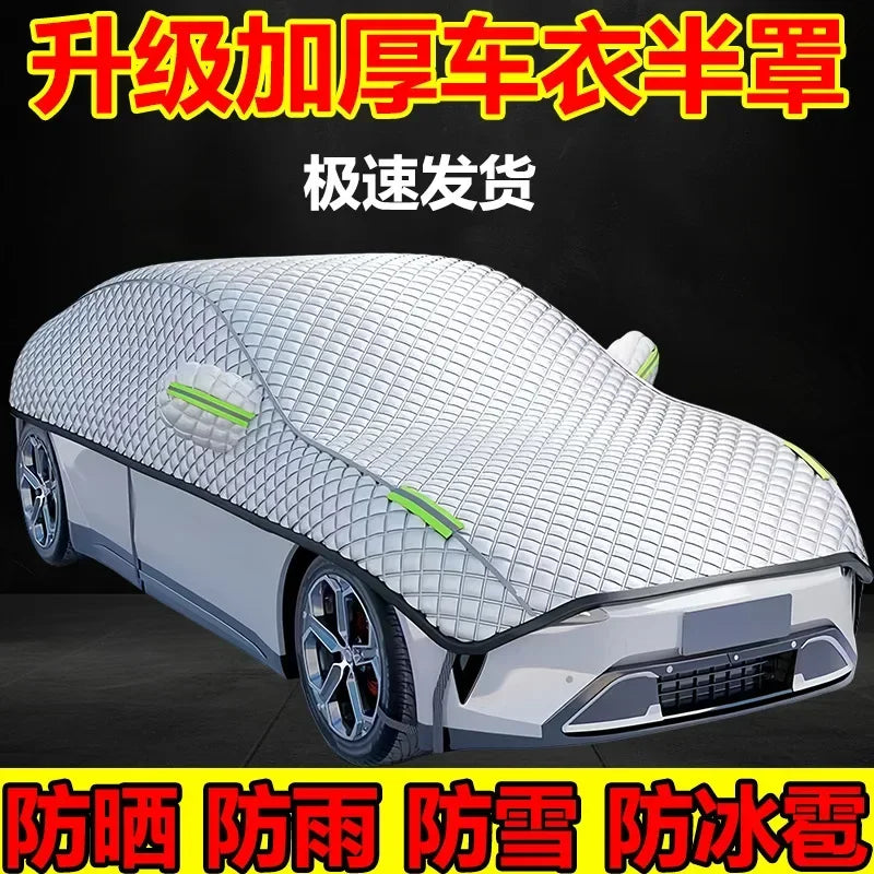 Całoroczny wodoodporny pokrowiec samochodowy na grad, śnieg, słońce i mróz