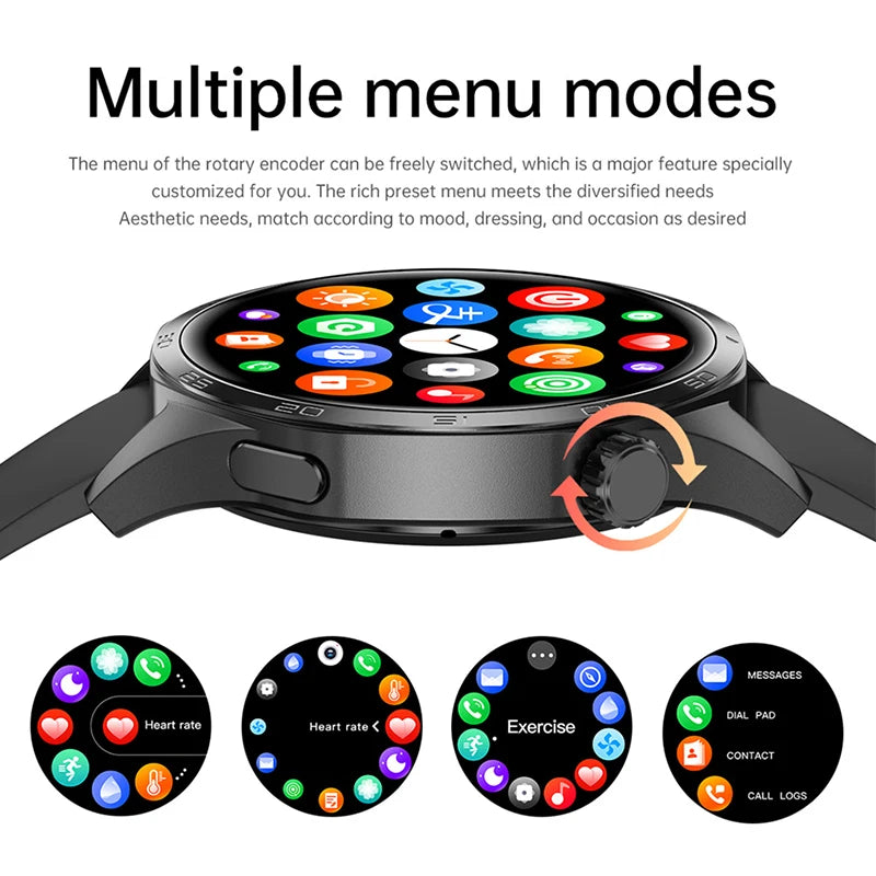 Vabena Smart Watch 5 Pro | GPS, NFC, AMOLED, Bluetooth Call