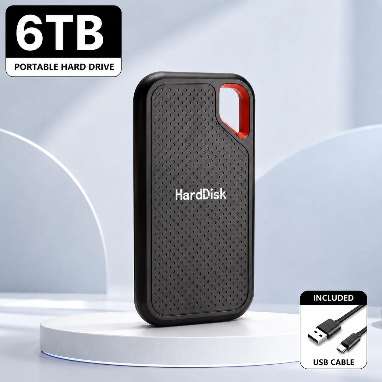 Vabena przenośny dysk ssd 1tb / zewnętrzny dysk twardy 2tb usb-c do laptopa/mac