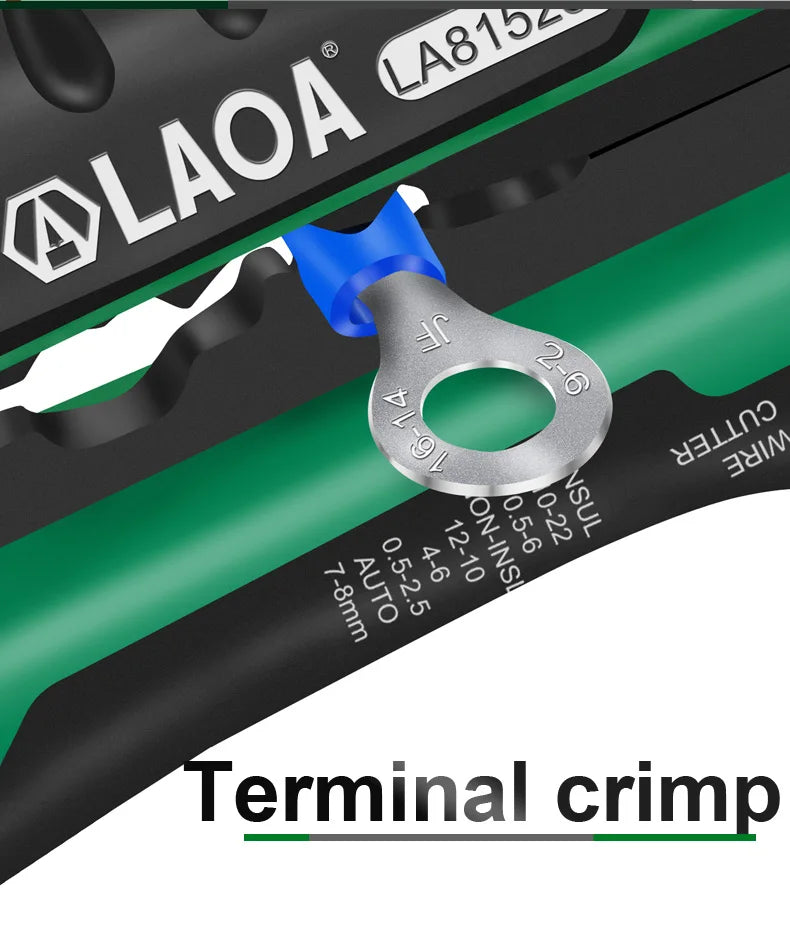 LAOA Automatic Wire Stripper Crimper Pliers - Electrician Tool