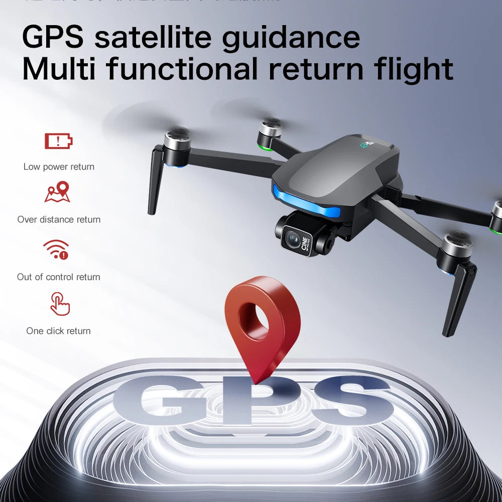 S-X1 MAX GPS Drone with 4K Camera & 3-axis Gimbal | Max Flight