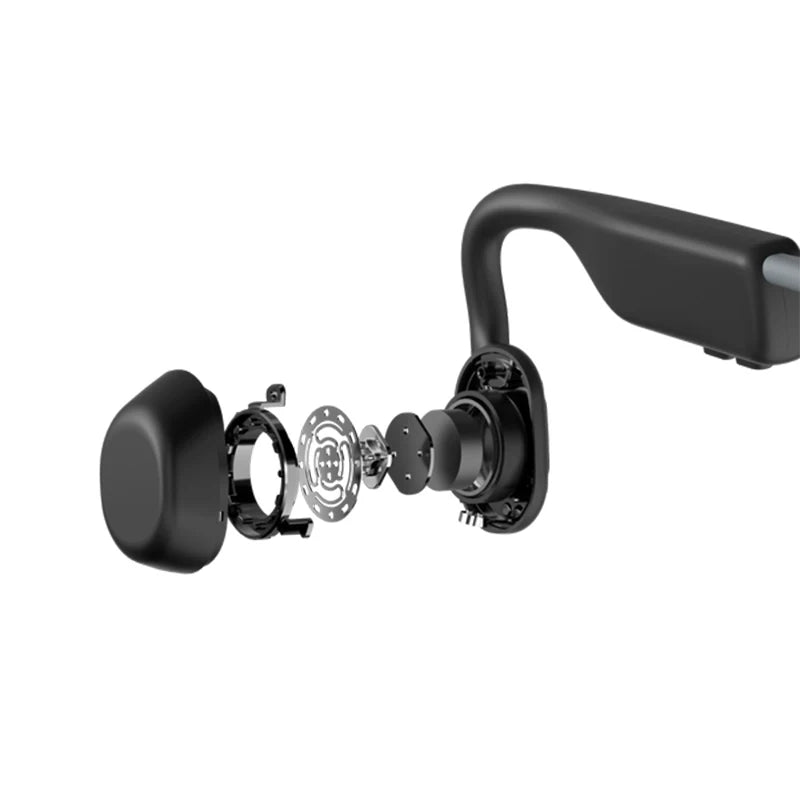 Słuchawki sportowe shokz openmove s661 z przewodnictwem kostnym - bezprzewodowy zestaw ip55