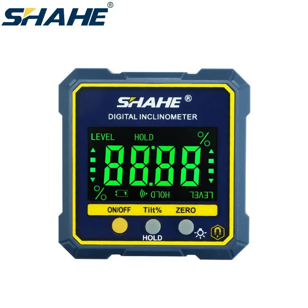 SHAHE Digital Angle Gauge & Protractor with Magnetic Base & Backlight