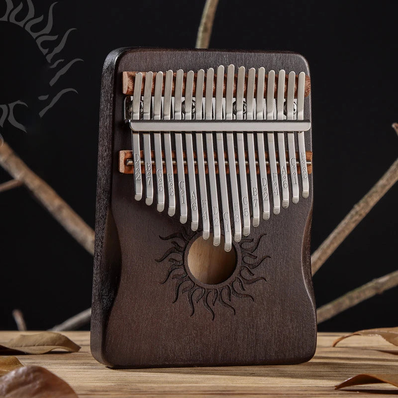 Hluru 17 21 klawiszy kalimba pianino palcowe – instrument muzyczny dla początkujących