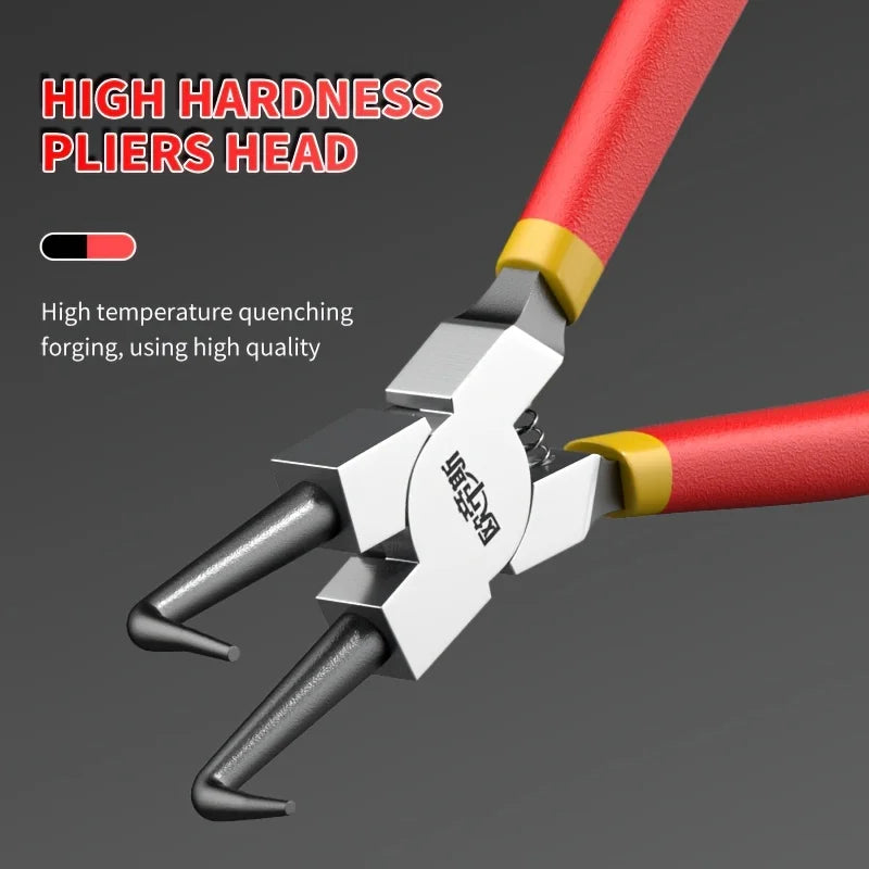 Oudisi Multi-function Retaining Ring Pliers Set - Universal Circlip Tool