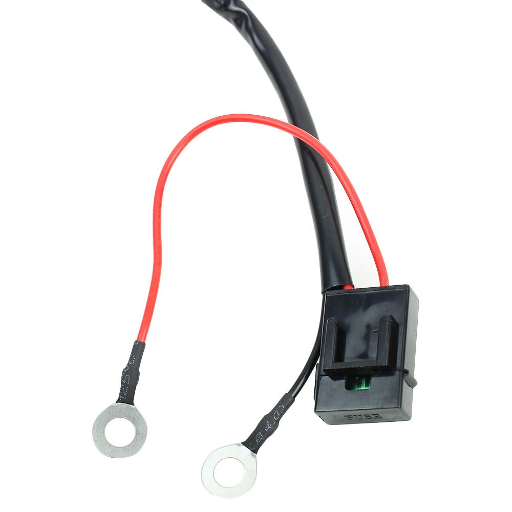 Wysokowydajne pomocnicze lampy przeciwmgielne led do motocykli bmw r1200gs, f800gs, k1600 i uniwersalnych | 40w 6000k