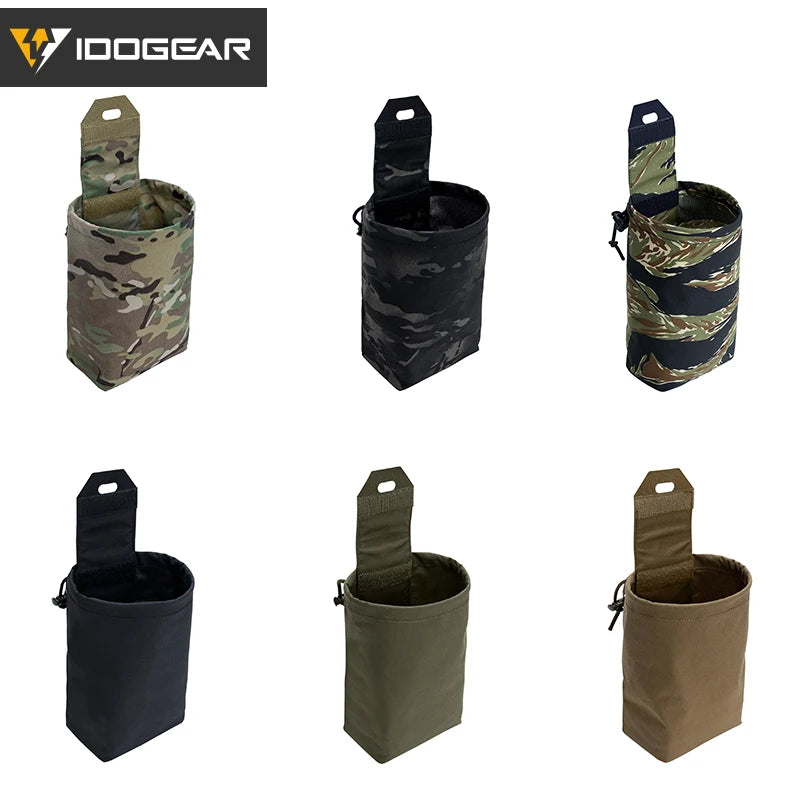 Idogear taktyczna składana torba zrzutowa molle - wytrzymała mini saszetka