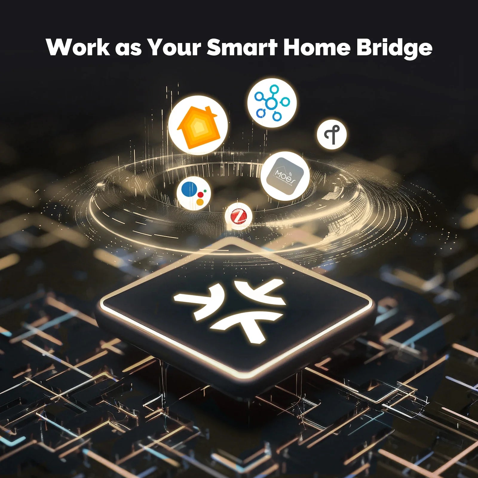 Moes matter i zigbee koncentrator bramy do inteligentnego domu wielopak