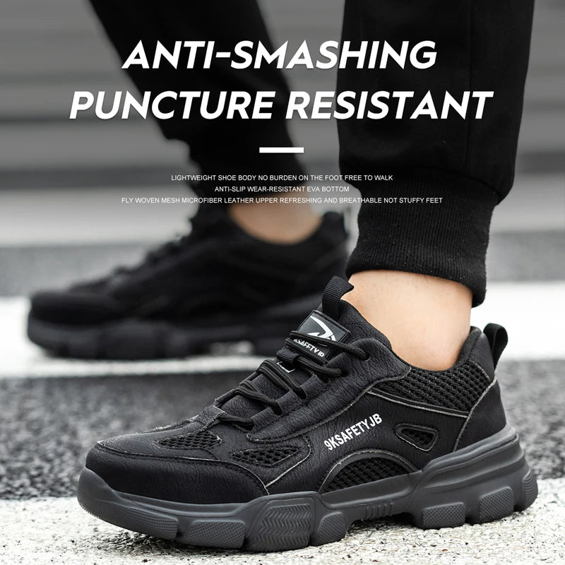 Buty robocze unisex kankeirr w stylu sportowym - komfort i ochrona