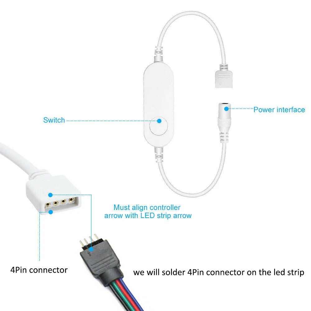 CENFAYA Tuya Zigbee COB CCT Smart LED Strip 2m | Dimmable Accent Lighting