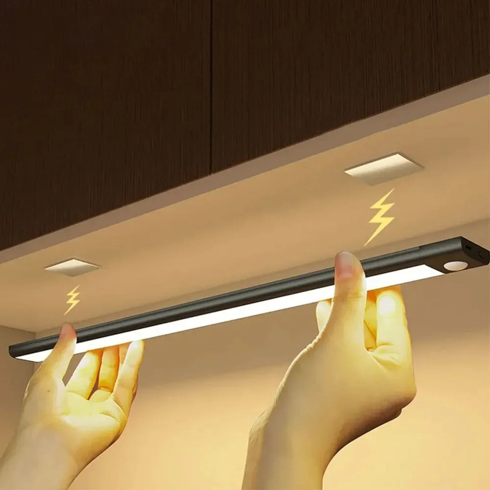 Lampka szafkowa led usb-c z czujnikiem ruchu do kuchni i garderoby