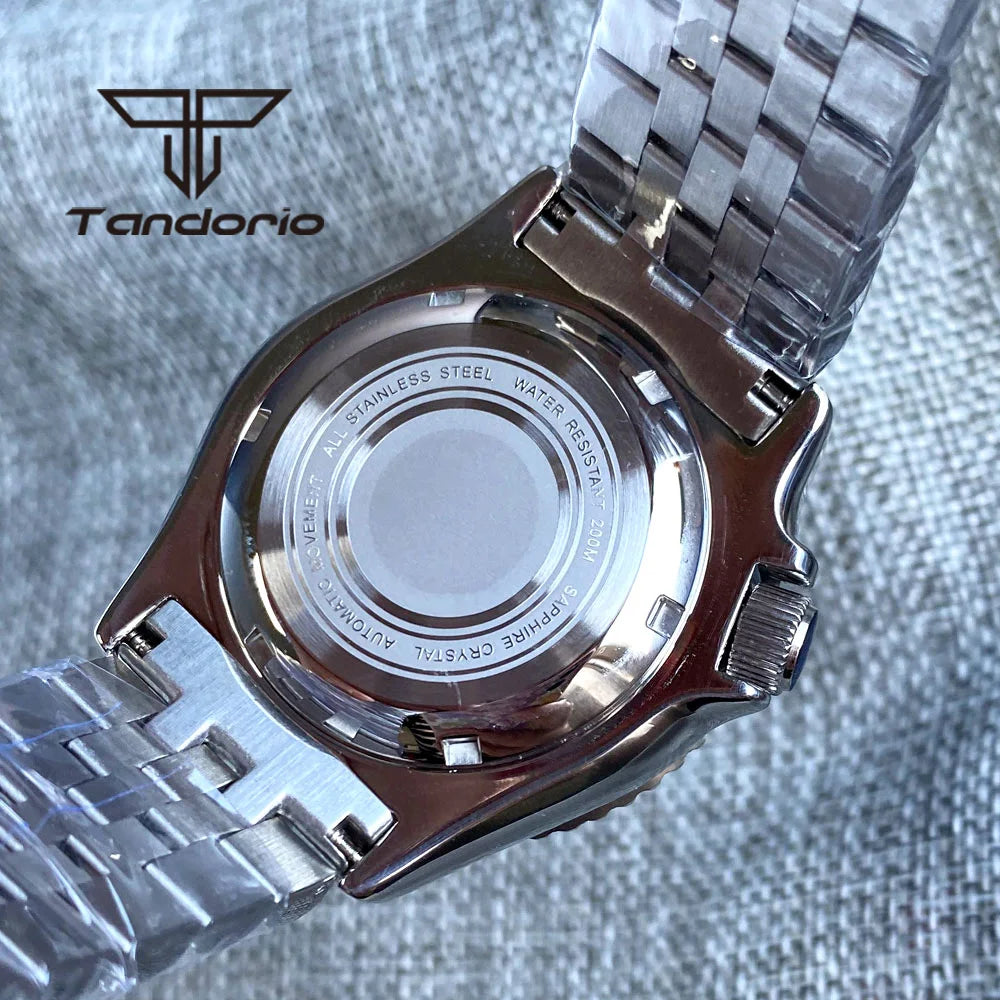 Zegarek automatyczny tandorio skx007 nh35 do nurkowania | solidny i stylowy