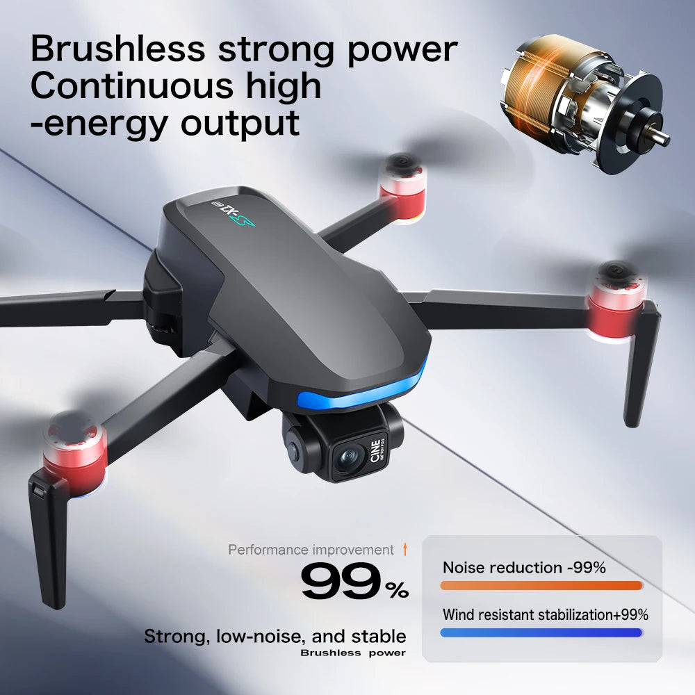 S-X1 MAX GPS Drone with 4K Camera & 3-axis Gimbal | Max Flight
