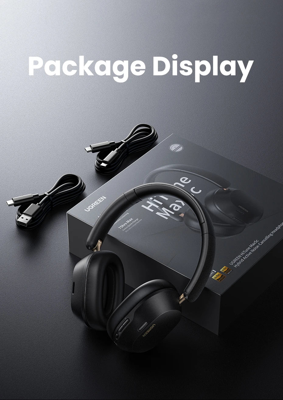 Słuchawki bezprzewodowe choice z anc 43db, hi-res ldac i dźwiękiem przestrzennym 75h