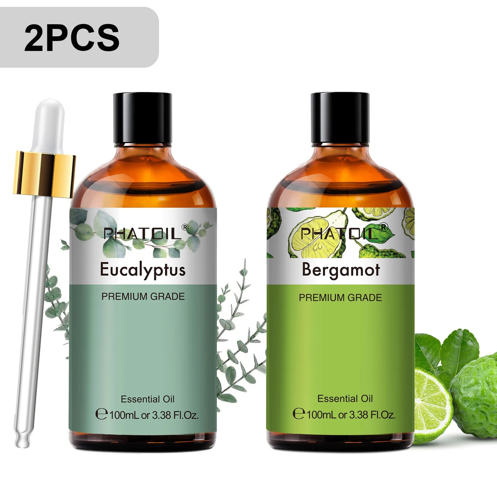 Phatoil premium mieszanka olejków eterycznych - drzewo sandałowe, lawenda, eukaliptus, mięta pieprzowa