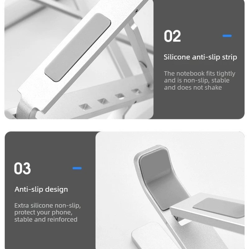 Stojak ergonomiczny na laptopa dawndesslo – regulowany uchwyt biurkowy