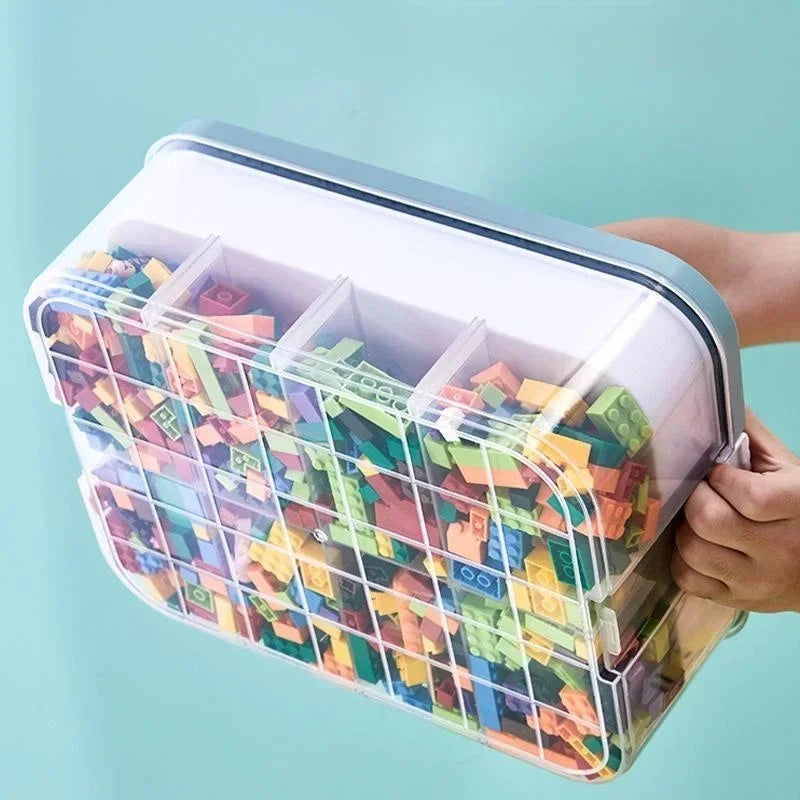 Pojemnik na klocki lego | organizer zabawek dla dzieci | sortowanie części