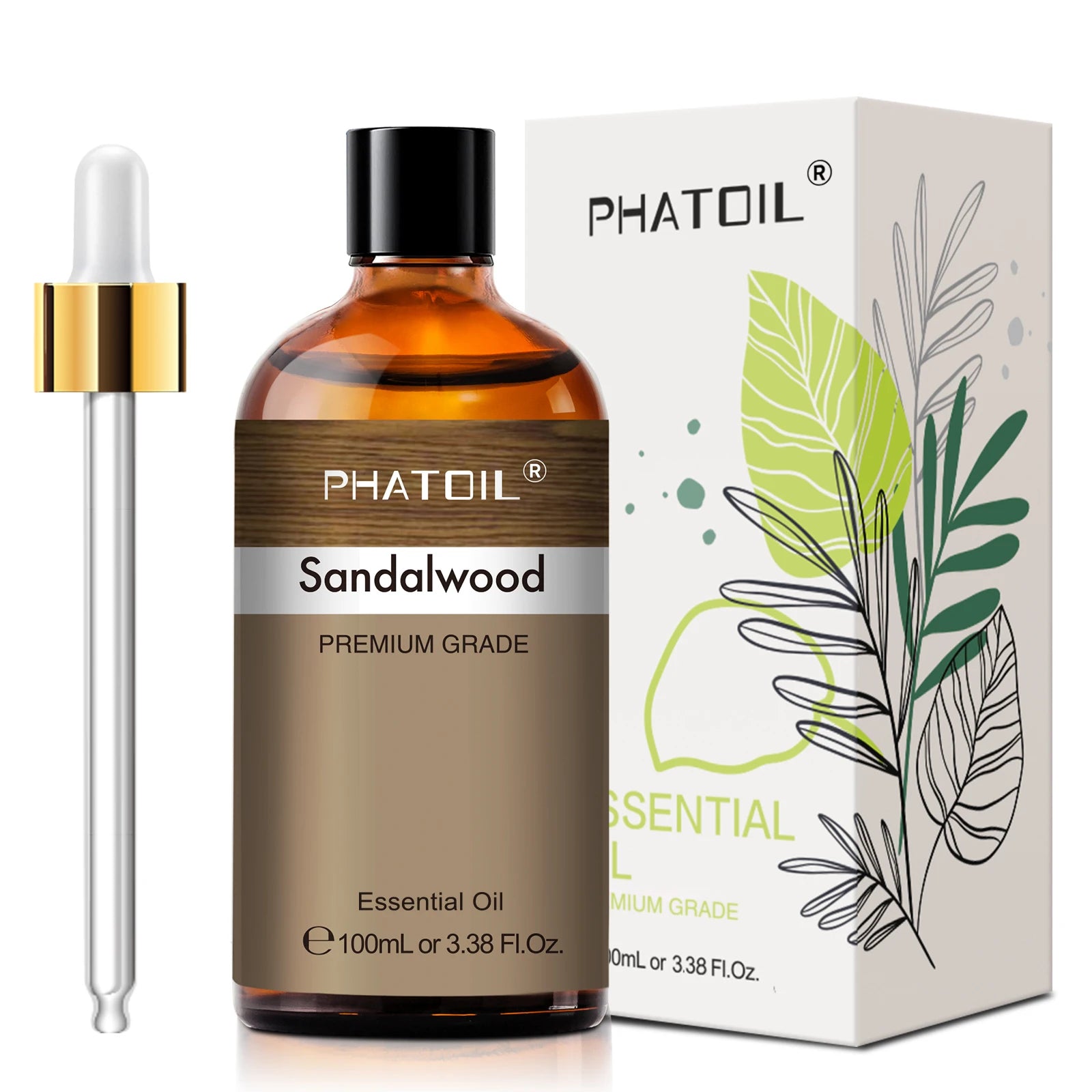 Phatoil premium mieszanka olejków eterycznych - drzewo sandałowe, lawenda, eukaliptus, mięta pieprzowa
