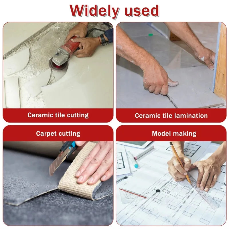 Vabena Contour Gauge Scribe Tool - Profile Duplicator & Woodworking Ruler