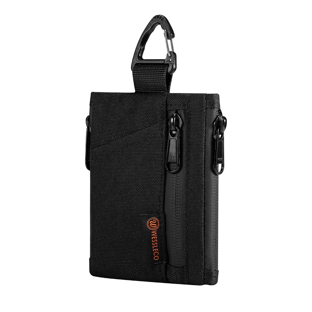 Etui organizer x-pac edc z pięcioma kieszeniami, portfel na karty i monety z zamkiem ykk