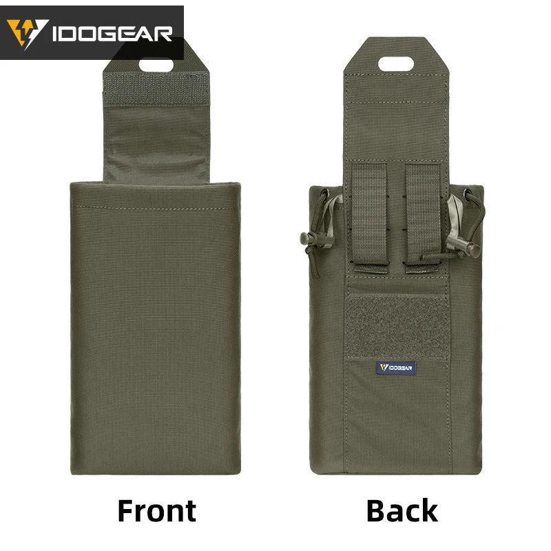 Idogear taktyczna składana torba zrzutowa molle - wytrzymała mini saszetka