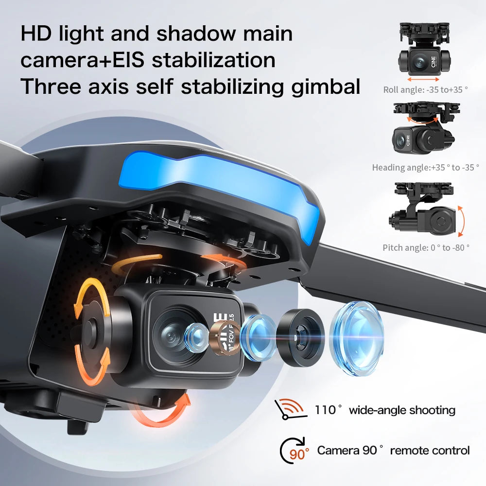 S-X1 MAX GPS Drone with 4K Camera & 3-axis Gimbal | Max Flight