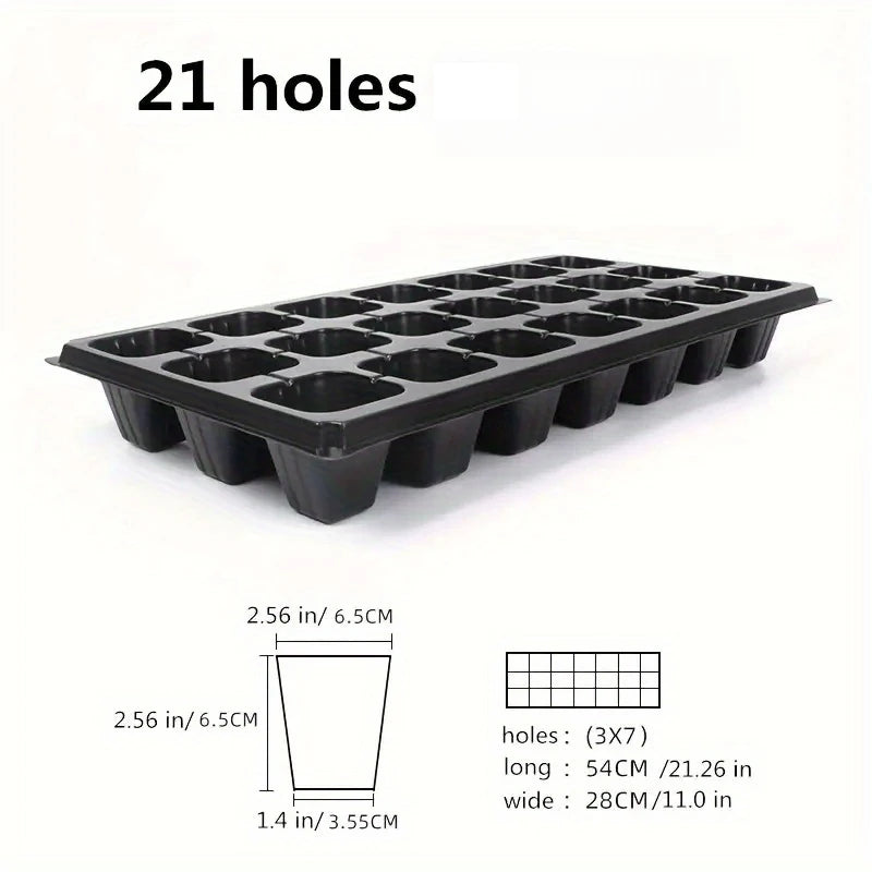 Nursery Seed Starter Tray - Greenhouse & Garden Plant Germination
