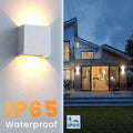 KICAAO 6W LED Wall Sconces - Modern Indoor & Outdoor IP65 Lighting