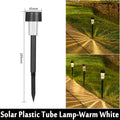 Vabena solarne lampy ogrodowe zewnętrzne - wodoodporne led na ścieżki i patio (10/20/30 szt.)