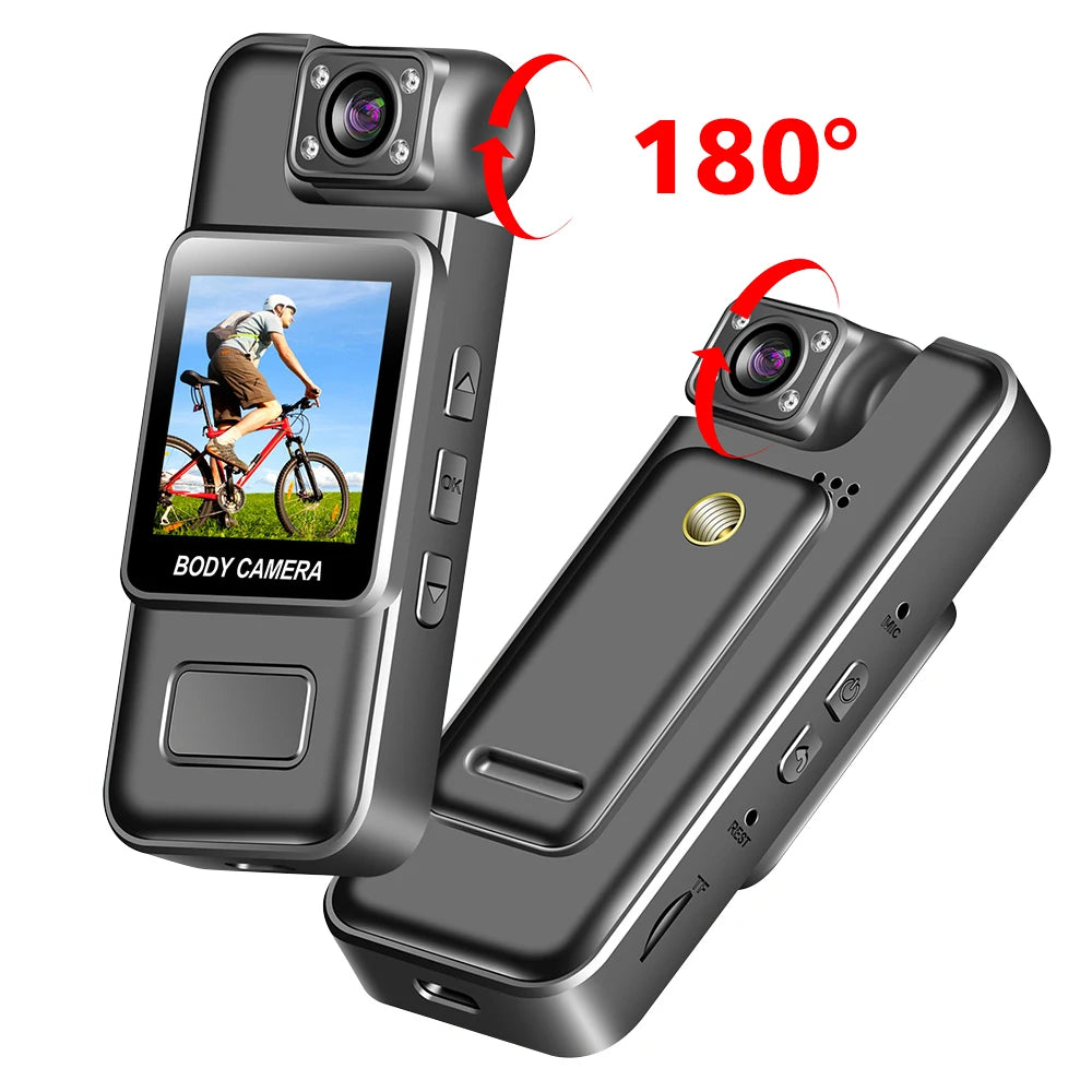 Mini 4K HD WiFi Body Camera | Wearable Security Recorder