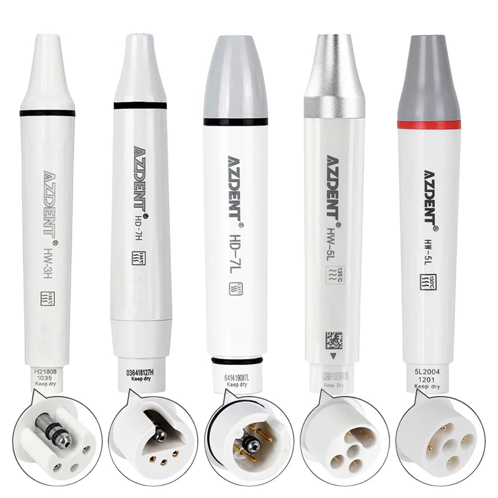 Azdent dentalne ultradźwiękowe końcówki do scalera piezo – sterylizowane w 135°, kompatybilne z satelec, dte, woodpecker, ems, vrn